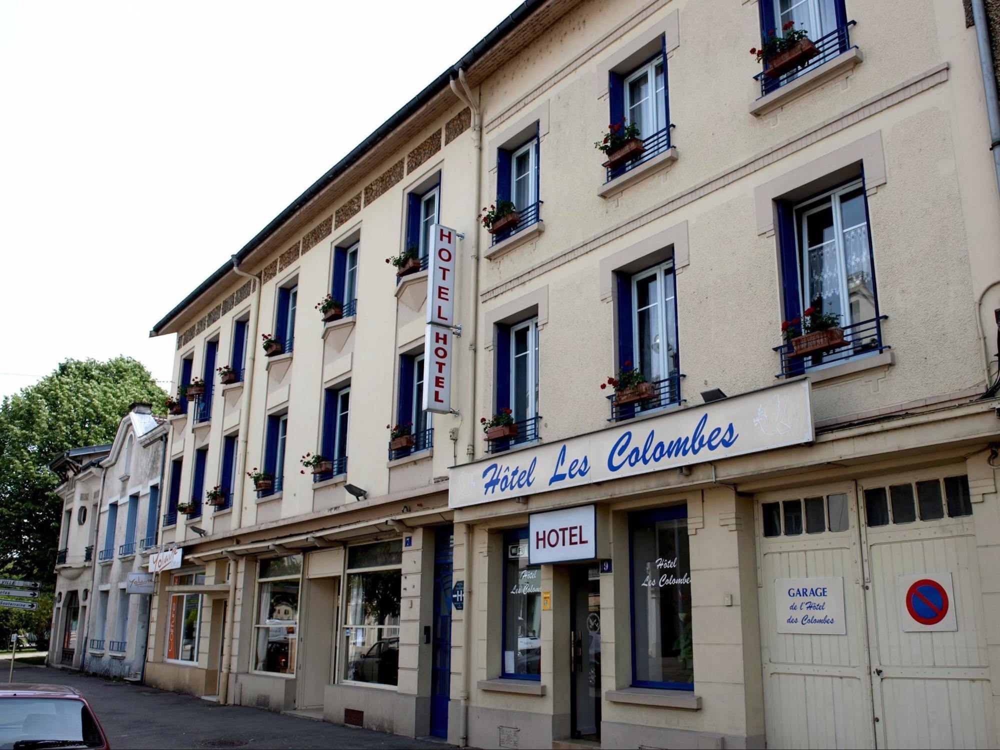 Hotel Les Colombes Верден-сюр-Мёз Экстерьер фото